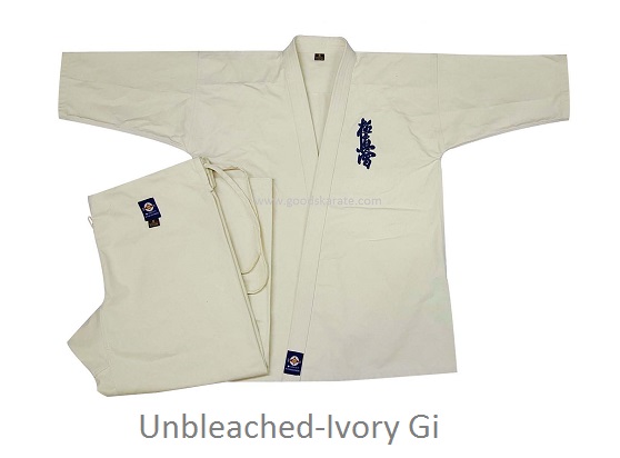 Unbleached-Ivory Kyokushinkai Gi